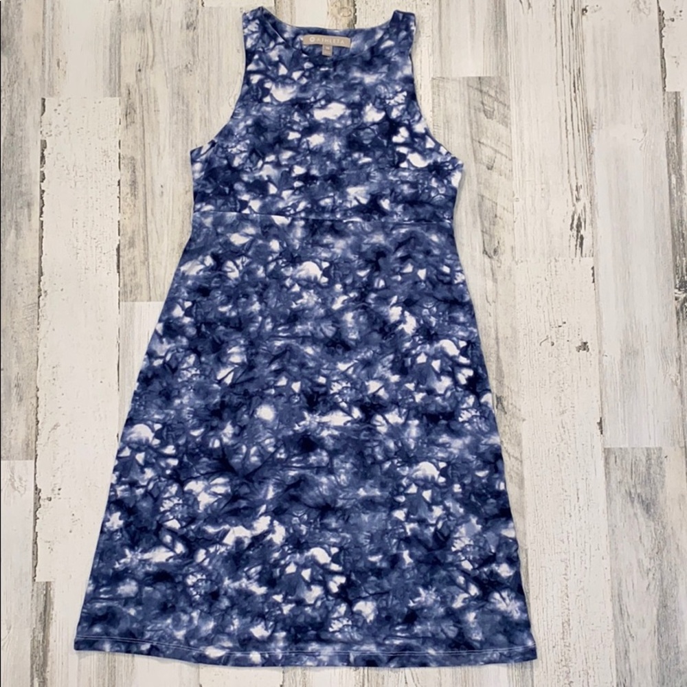 ATHLETA | SANTORINI HIGH NECK RIP TIDE TRAVEL DRES